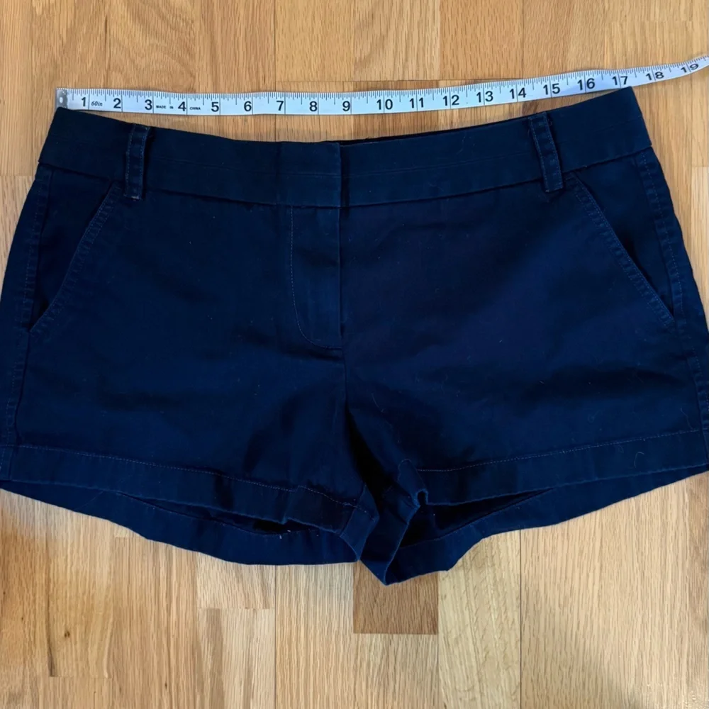 J. Crew Women's Navy Cotton Shorts 3” Size 12